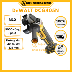 Máy mài góc dùng pin Dewalt DCG405N