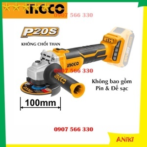 Máy mài góc không chổi than (chỉ thân máy) Ingco CAGLI1002