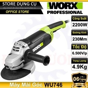 Máy mài góc Worx Green WU746