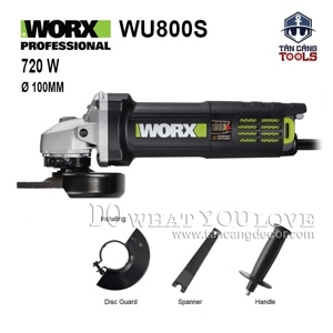 Máy mài góc Worx Green WU800S