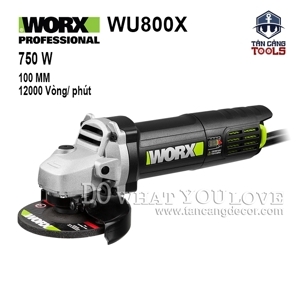 Máy mài góc Worx WU800X