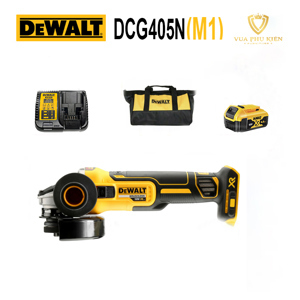 Máy mài Pin DeWalt DCG405M1 (18V)