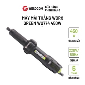 Máy mài thẳng 450W Worx Green WU774