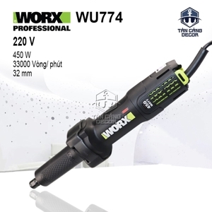Máy mài thẳng 450W Worx Green WU774