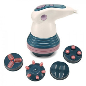Máy massage cầm tay 4 đầu hồng ngoại Puli PL-605