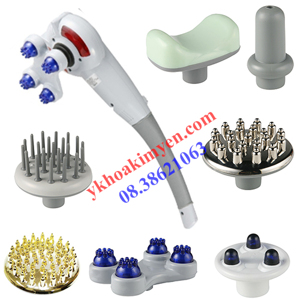 Máy massage cầm tay 7 đầu Squirrel V999