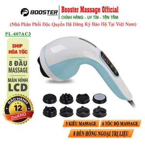 Máy massage cầm tay 8 đầu Puli PL-607AC3