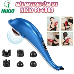 Máy massage cầm tay cá heo PL-608B - 6 đầu