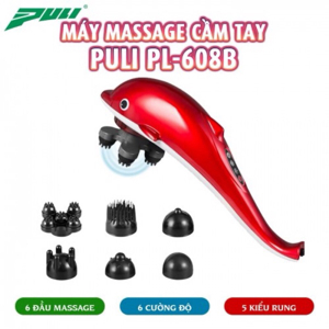 Máy massage cầm tay cá heo PL-608B - 6 đầu