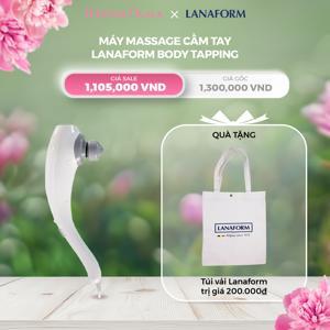 Máy massage cầm tay Lanaform Body Tapping