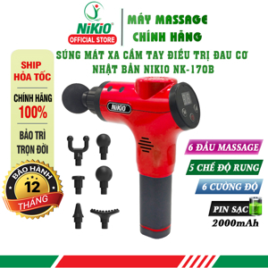 Máy massage cầm tay Nhật Bản Nikio NK-170B