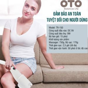 Máy massage cầm tay OTO TR-150 (Pin sạc)