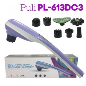 Máy massage cầm tay pin sạc 7 đầu Puli PL-613DC3