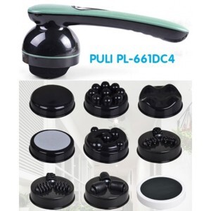 Máy massage cầm tay pin sạc 8 đầu Puli PL-661DC4