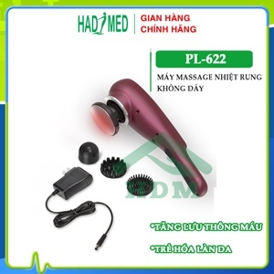 Máy massage cầm tay PL-622 - 4 đầu, pin sạc