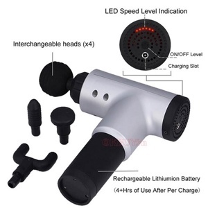 Máy massage cầm tay trị đau mỏi cơ Fascial Gun KH/ HG-320