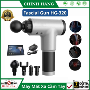 Máy massage cầm tay trị đau mỏi cơ Fascial Gun KH/ HG-320