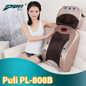 Máy massage đấm lưng và cổ 2in1 hồng ngoại Puli PL-808B