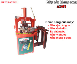 Máy nắn khung càng xe máy AT618