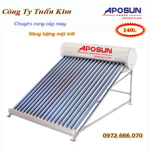 Bình nóng lạnh thái dương năng 140l Aposun