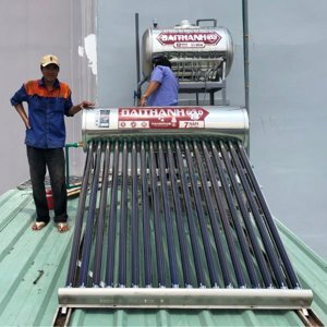 Máy năng lượng mặt trời Đại Thành Gold 160 lít SUS 316