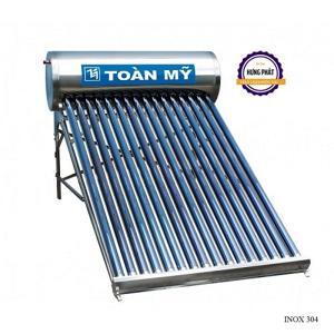 Bình nóng lạnh thái dương năng Toàn Mỹ Inox 304 140L Φ58-14