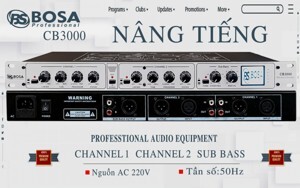 Máy nâng tiếng Bosa CB3000