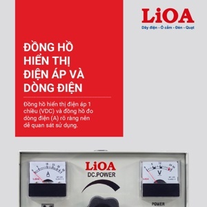 Máy nạp ắc quy Lioa BC1815 - 15A, 0-18V