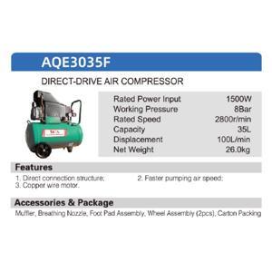 Máy nén khí có dầu DCA AQE3035F