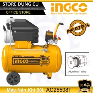 Máy nén khí có dầu Ingco AC25508T - 50L