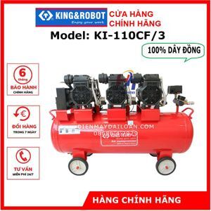 Máy nén khí không dầu 110L Kingtony KI-110C-OF/3