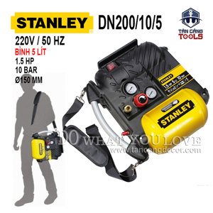 Máy nén khí không dầu 5L Stanley DN200/10/5