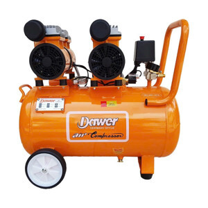 Máy nén khí không dầu Dawer DA 550-50 1600W 50L