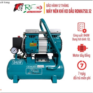 Máy nén khí không dầu Dawer DA 550-12 800W 12L