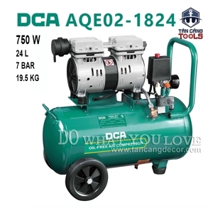Máy nén khí không dầu DCA AQE02-1824