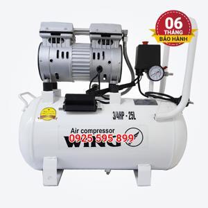 Máy nén khí không dầu, giảm âm Wing TW-OF550 - 25L