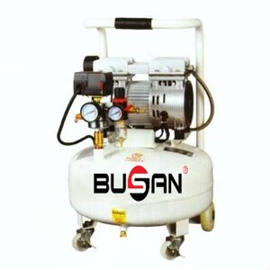 Máy nén khí không dầu, giảm âm 3/4HP-50L