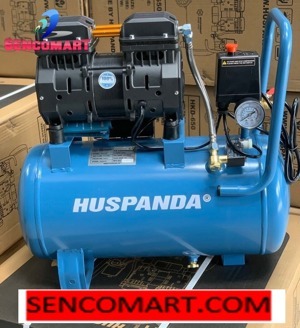 Máy nén khí không dầu Huspanda HKD 850 công suất 850W bình 30L