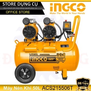 Máy nén khí không dầu Ingco ACS215506T - 50L