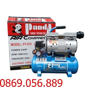 Máy nén khí không dầu PanDa PT-570 12 Lít