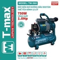 Máy nén khí không dầu T-MAX TM-560