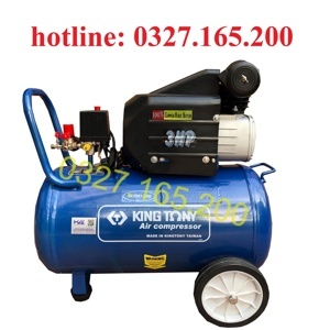 Máy nén khí mini Đài Loan 50 lít 3HP KingTony KTC-50