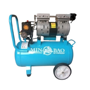 Máy nén khí mini không dầu Minbao MB-O9L - 0.75HP, 9L