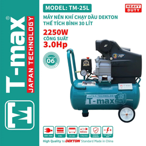 Máy nén khí trực tiếp T-max TM-25L