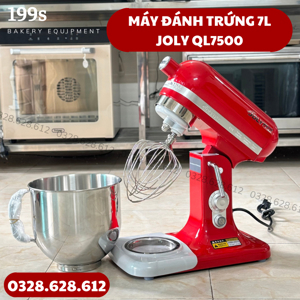 Máy nhào bột đánh trứng joly ql-7500