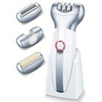 Máy nhổ lông, cạo râu và tẩy da chết Beuer HLE60