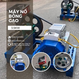 Máy nổ bỏng ngô, gạo