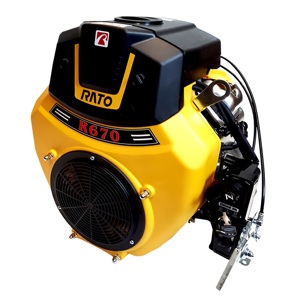 Máy nổ – Động cơ xăng Rato R670E - 22HP