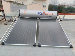 Bình nóng lạnh thái dương năng Bách Khoa Big Aqua thế hệ mới 300L