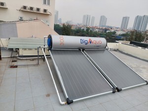 Bình nóng lạnh thái dương năng Bách Khoa Big Aqua thế hệ mới 300L